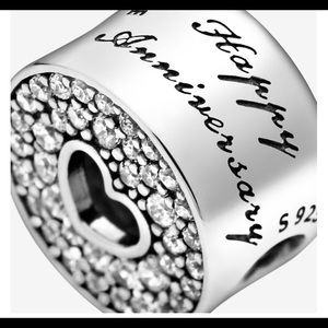 Pandora Happy Anniversary Heart Charm